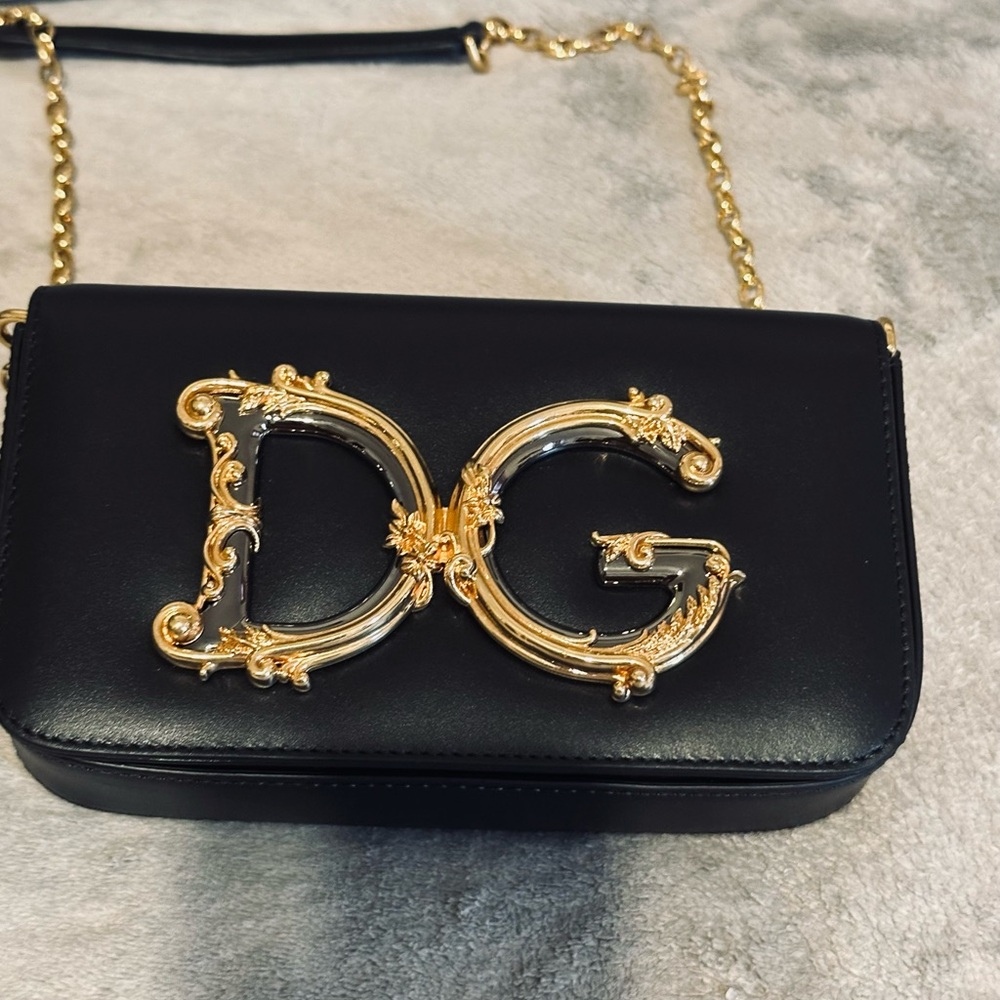 Black and Gold Designer Women's Bag